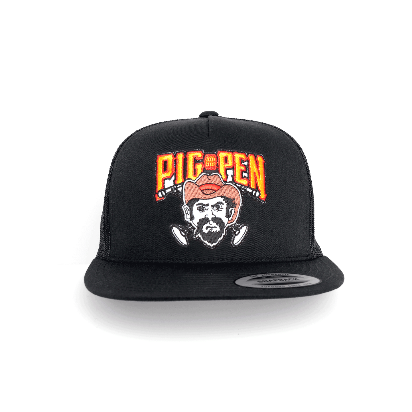 Dead / Pittsburgh Baseball / Pig Pen Inspired 5 Panel Embroidered Patch Hat