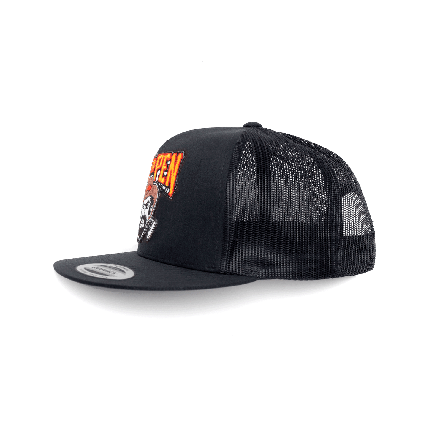 Dead / Pittsburgh Baseball / Pig Pen Inspired 5 Panel Embroidered Patch Hat