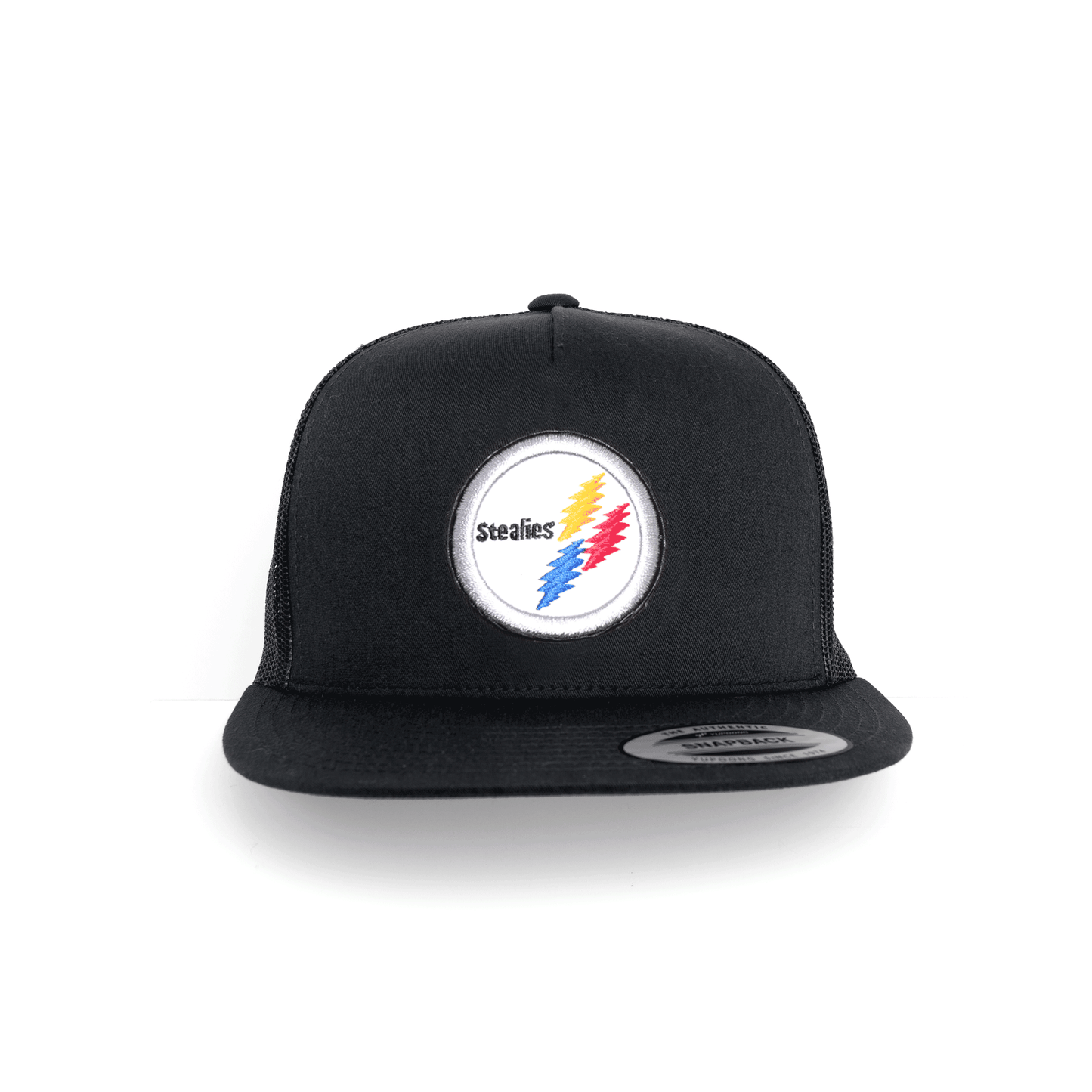 Dead / Pittsburgh Football Inspired 5 Panel Patch Hat