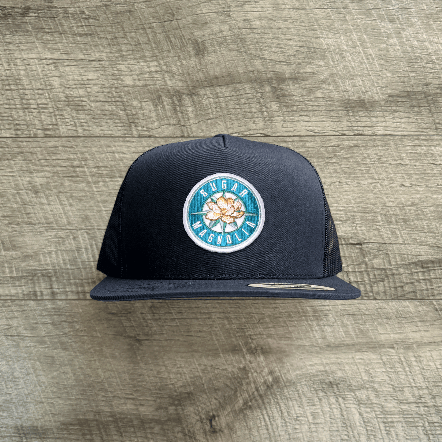 Dead / Seattle / Sugar Magnolia Baseball 5 Panel Patch Hat