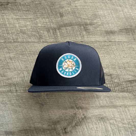 Dead / Seattle / Sugar Magnolia Baseball 5 Panel Patch Hat