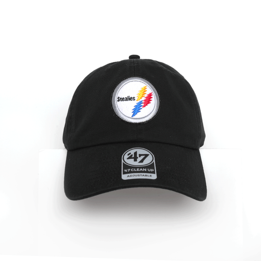 Dead / Pittsburgh Football Inspired 47 Brand Patch Hat