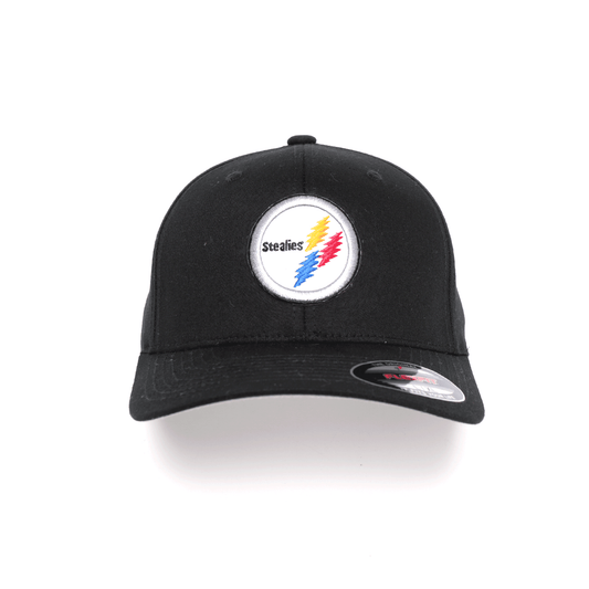 Dead / Pittsburgh Football Inspired Flexfit Patch Hat