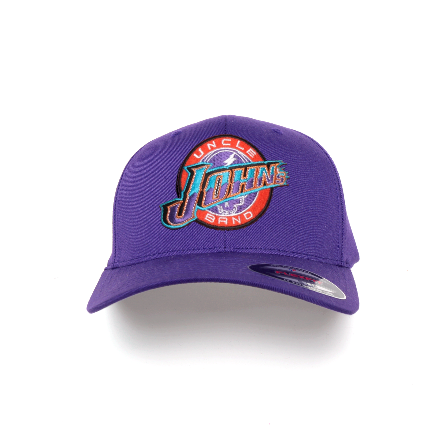 Dead / Utah Basketball / Uncle John's Band Inspired Flexfit Patch Hat