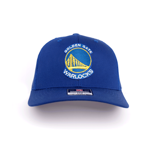 Dead / Golden Gate Warlocks Basketball Inspired Richardson 112 Hat