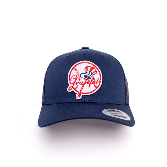 Dead / New York Baseball Embroidered Patch Hat