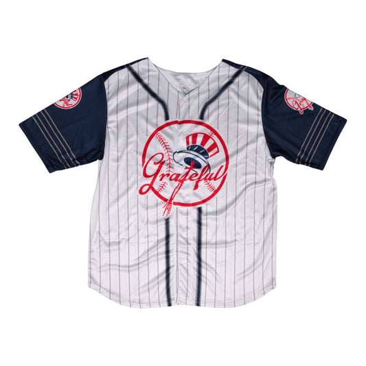 Dead Inspired Yankees / Grateful Baseball Jerseys