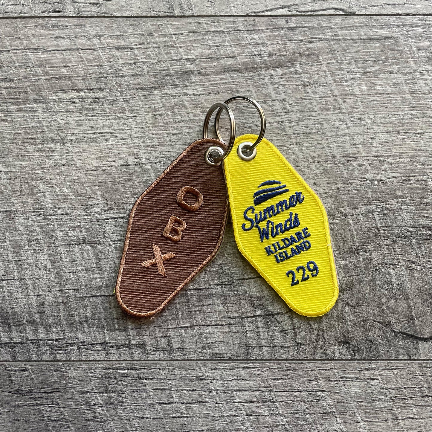 Summer Winds - Rm 229 Embroidered Keychain