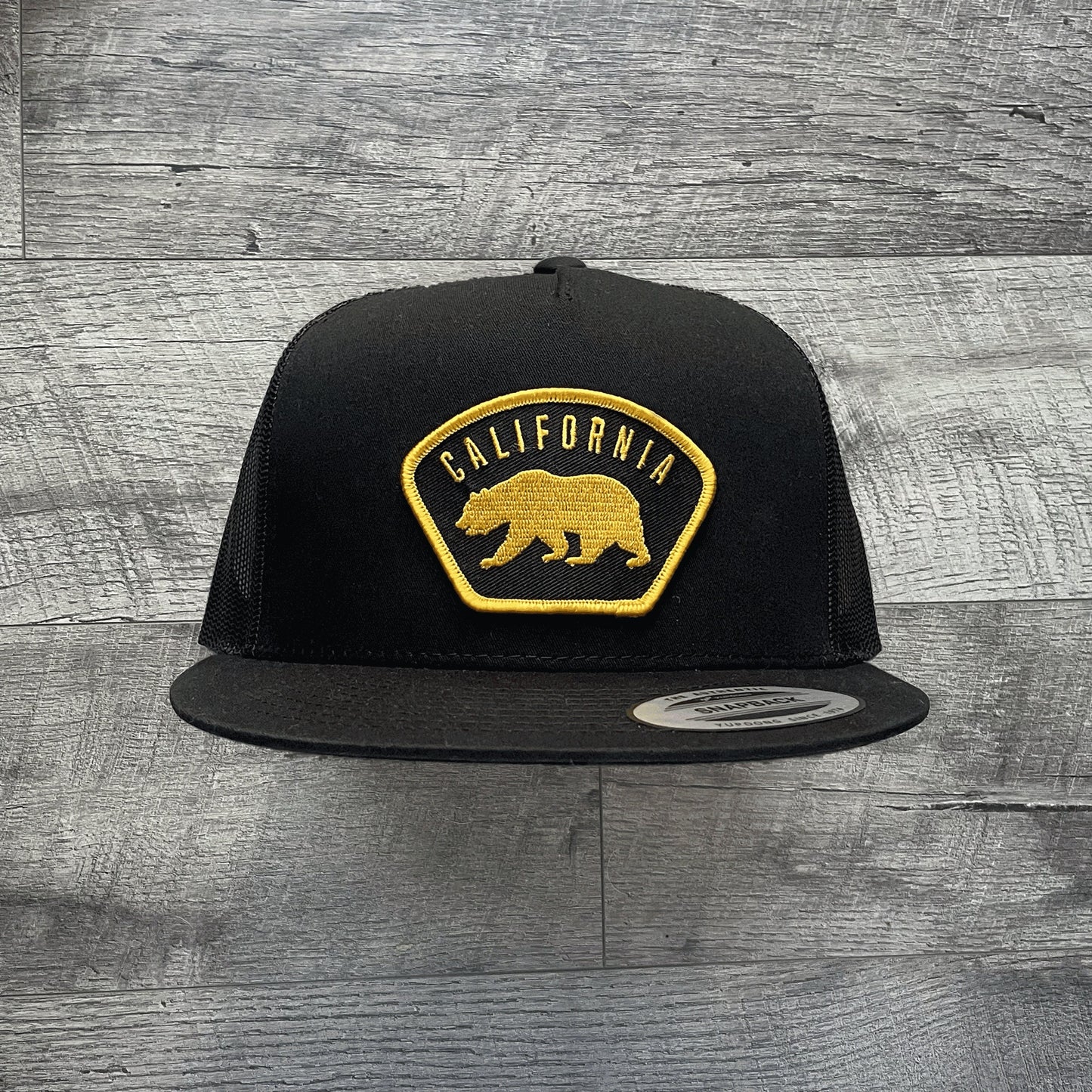 California Golden Bear Embroidered Patch Hat