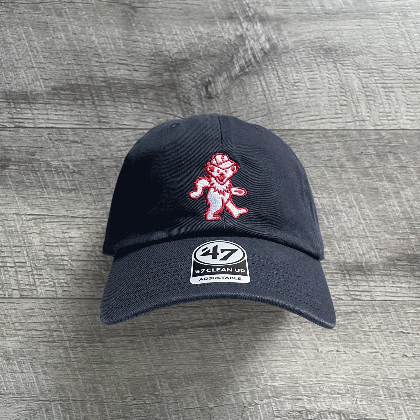 Marching Flair Bear Embroidered 47 Brand Clean Up Hat