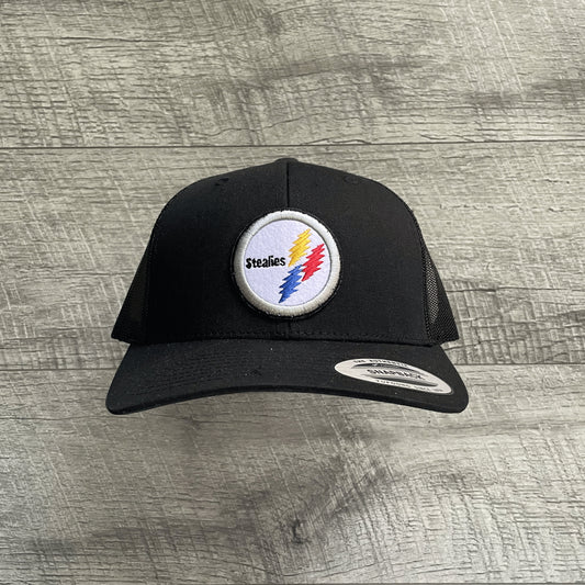 Dead Co / Pittsburgh Steelers Inspired Embroidered Patch Hat