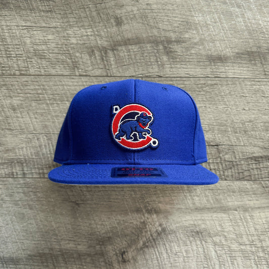 Dead Co / Chicago Cubs Inspired Flat Bill Embroidered Patch Hat