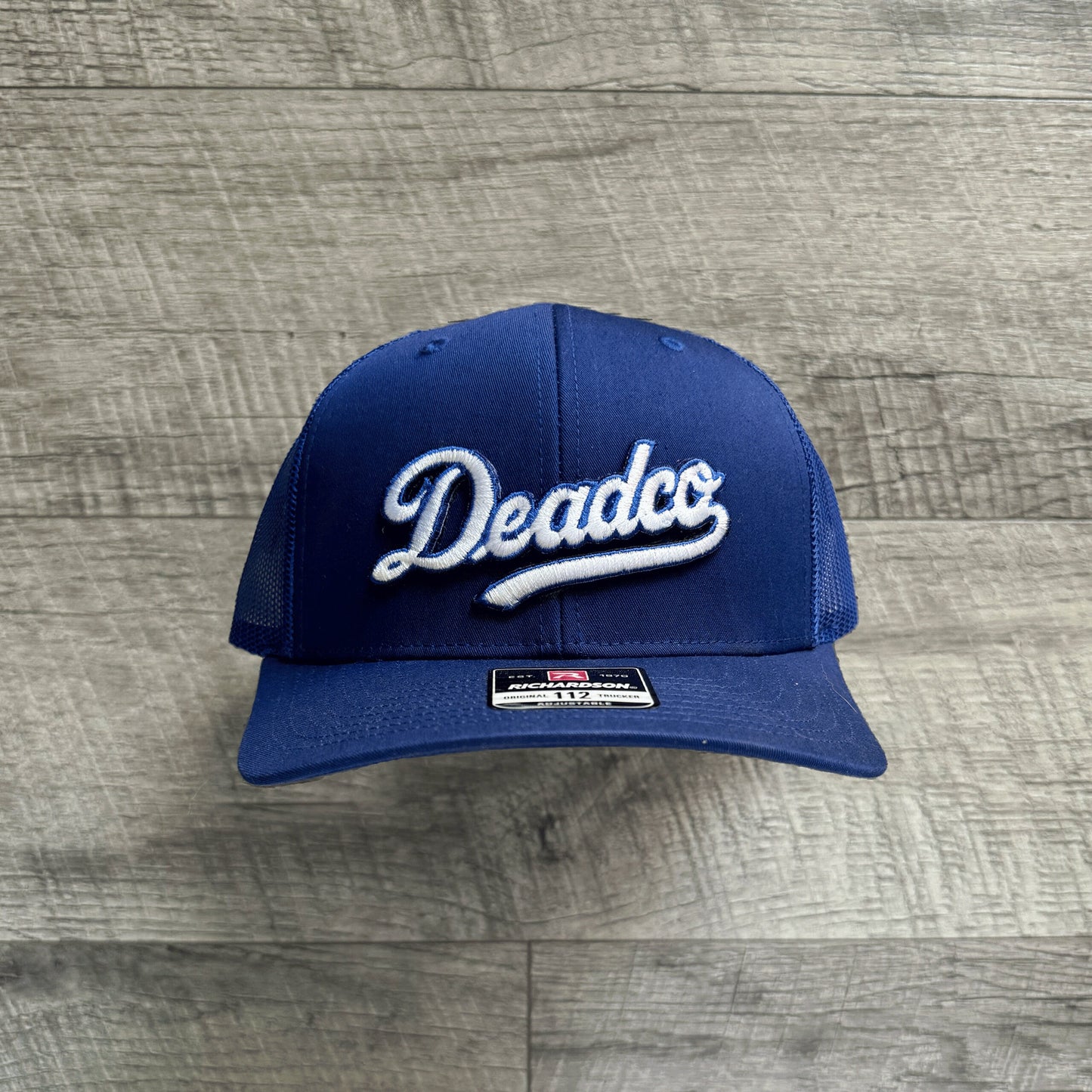 Dead Co / LA Dodgers Inspired Richardson 112 Embroidered Patch Hat